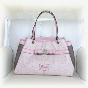 NWOT Guess Pink Bag with Rhinestones